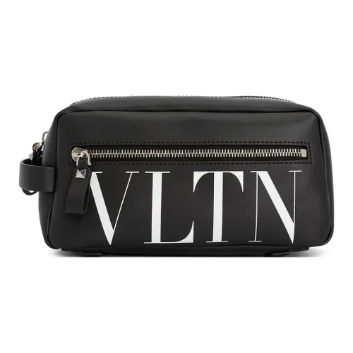 Valentino Кожа Сумка через плечо Сумка на плечо Мужская Черная