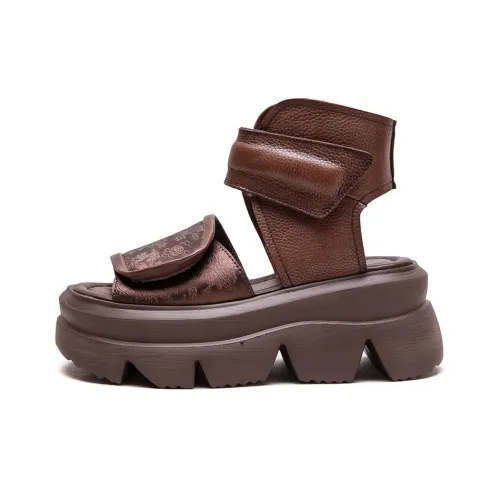 JIEZHOU Римские сандалии Женские