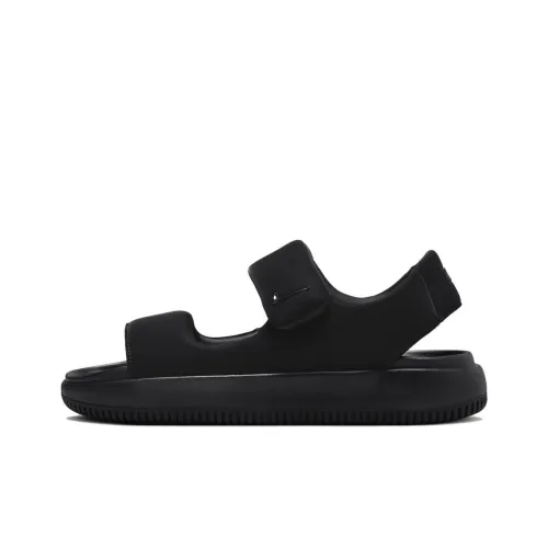 NIKE Calm Пляжные сандалии Черные Женские