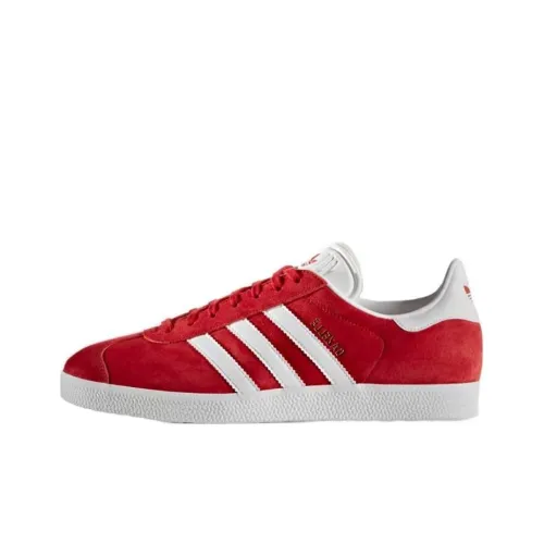 Adidas Originals Gazelle Low Топ Скейтборд Кроссовки Унисекс Красный