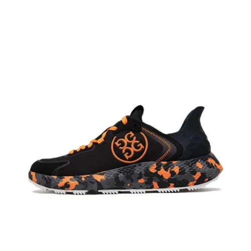 GFORE Golf Shoes Low Top Черный Оранжевый Мужской