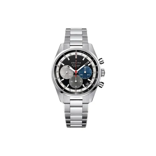 Zenith Автоматический Механический Часы Мужские Chronomaster Original Collection 38 мм Черные