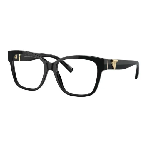 TIFFANY CO. Ацетатные оправы для очков с неровной формой женские черные