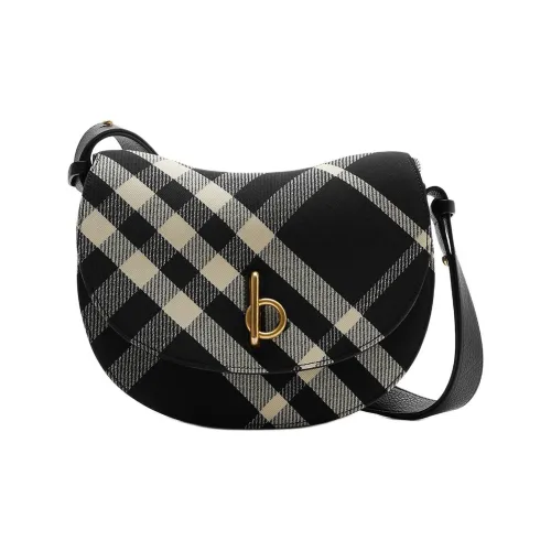 Burberry Полиэстер Плечо Сумка Женская Черная