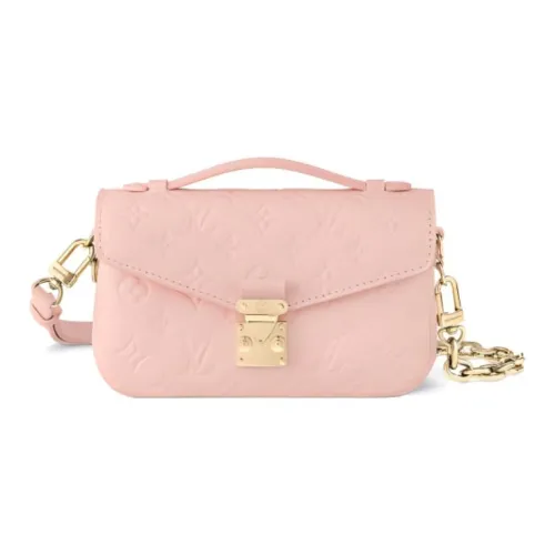 LOUIS VUITTON Pochette Metis Кожа Курьерская сумка Сумка через плечо Сумка на плечо Женская Розовая