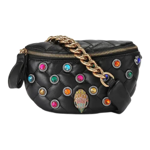 Kurt Geiger London Lambskin Crossbody Bag Small Women's Black