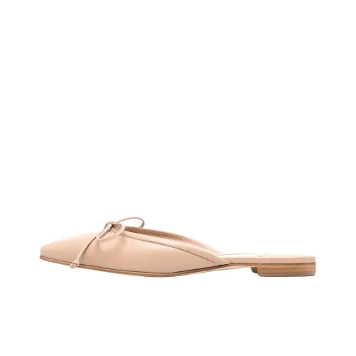 MANOLO BLAHNIK Домашние тапочки Женские Розовые