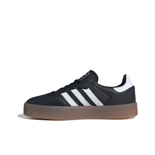 Adidas Originals SAMBAE Low Топ Скейтборд Кроссовки Женские Черный Белый