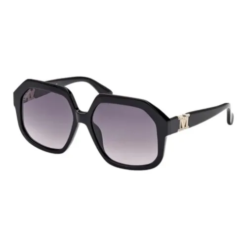 MaxMara Ацетат Нерегулярная форма Солнцезащитные очки Женские Черный