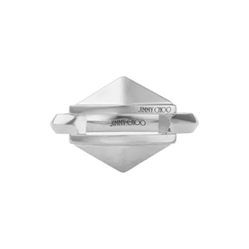 Jimmy Choo Латунь Металл Кольца Мужской Серебряный