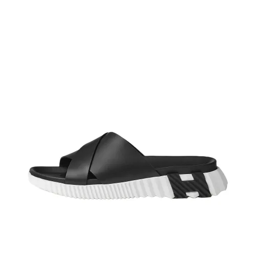 HERMES Слипоны Мужской Черный