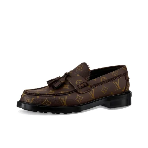 LOUIS VUITTON Коллаборация с Nigo Voltaire Лоферы Мужские Коричневые