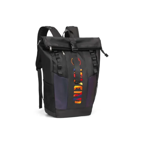 LOVERPUSS Ткань Рюкзак Стандартный Унисекс Крутой Черный Dazzle Серый