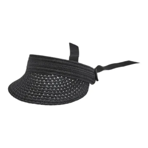 COS Папирусные шляпы с защитой от солнца женские черные