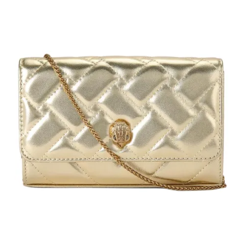 Kurt Geiger London Кожа Сумка через плечо Экстра мини Женская Золотая