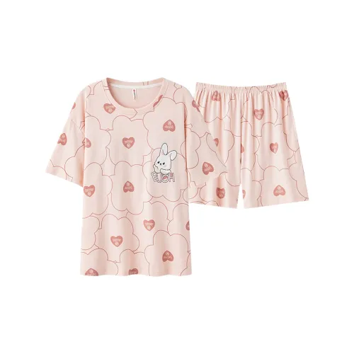 The Story Of The Flower Season Пижамный комплект Женские Лотос Цвет