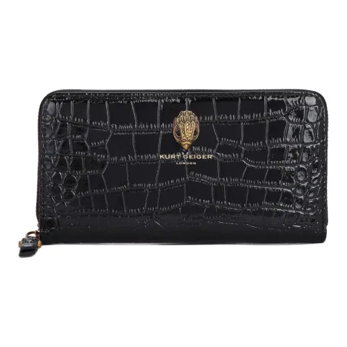Kurt Geiger London Кошелек из коровьей кожи женский черный