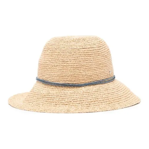 HELEN KAMINSKI Raffia Bucket Hats Women's Beige