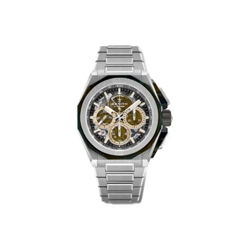 Zenith Автоматический механический механизм Унисекс Defy Collection Часы 45 мм Бежевые