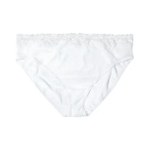 Victoria's Secret CURVY Couture Прозрачный Шепот Высокий Крой Трусики С Носками Женские 1 Пачка Белый