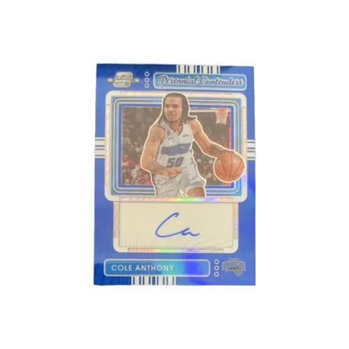 Панини Cole Anthony 2022 23 Optic Signature 75 Синий Fold Magic Star Card Card Product Access Спортивные карты 1 шт
