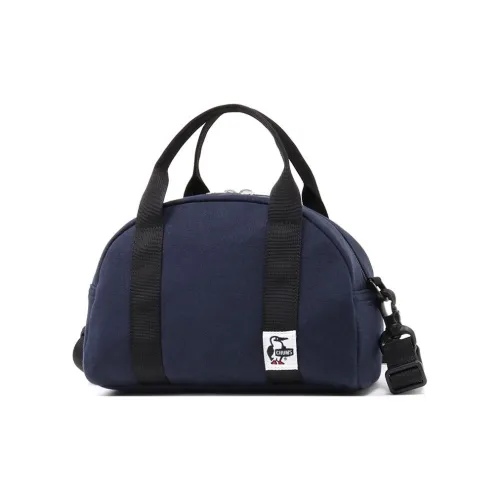 CHUMS Хлопок с Полиэстером Bowling Bag Сумка через плечо Сумка мини Унисекс Морской Синий