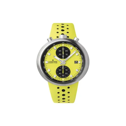 JUNGHANS Автоматический Механический Часы для мужчин, 41 мм, Желтый