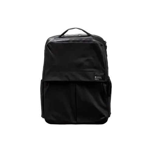 Lululemon Nylon Backpack Standard Unisex Black Лулulemon Нейлоновый рюкзак стандартный унисекс черный