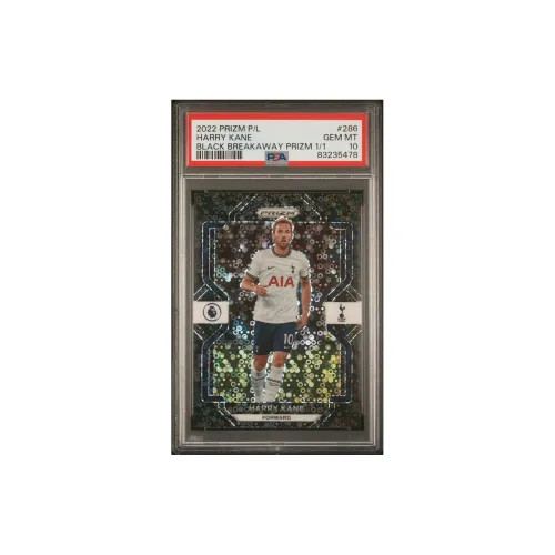 PANINI 22 23 Tottenham Hotspur Kane Премьер-лига Prizm 1 1 Черный Пузырьки PSA 10 Игрок Карта Спортивные Карты 1 шт