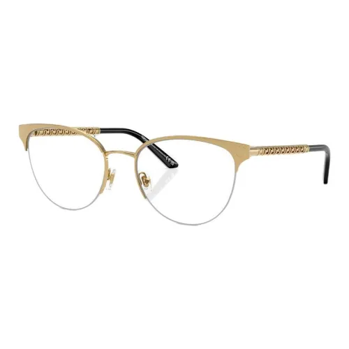 VERSACE Металлическая оправа для бровей Оправа для очков Женская Золотая