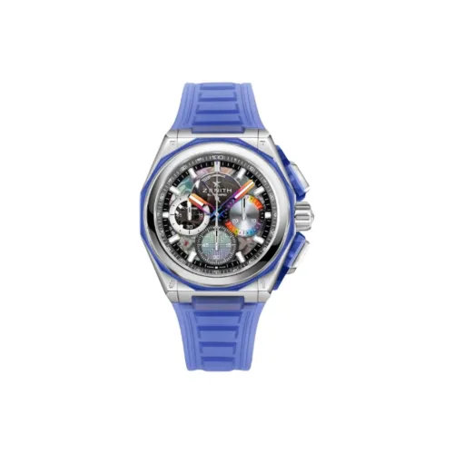 Zenith Автоматический Механический Механизм Мужские Часы 45 мм Черный