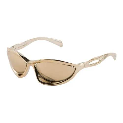 PRADA OVAL SUNGLASSES Женские Золото