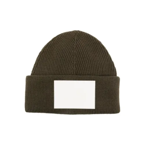 MM6 MAISON MARGIELA Новая шерсть Шапки-бини Женские Коричневый