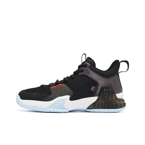 QIAODAN Kill Shot 1,0 Баскетбольные кроссовки Низкий Топ Черный Мужской