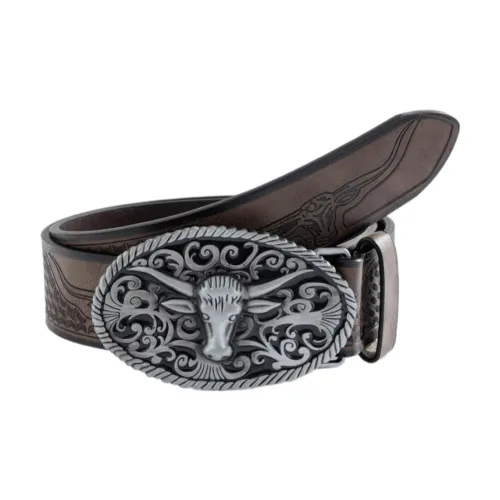 FUO Alloy Кожаные ремни Мужской Ширина 3,8 см