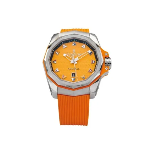 Corum Автоматический Механический Механизм Мужские Часы ADMIRAL Collection 45мм*45мм*13,3мм Оранжевые
