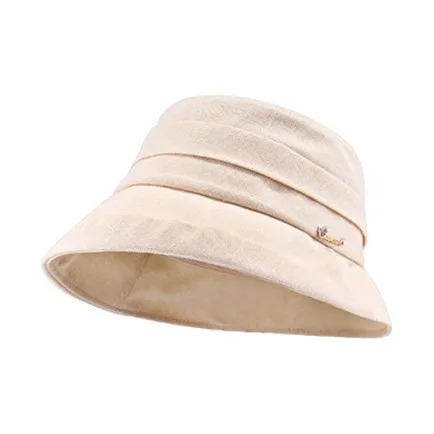 EEEENO Полиэстер Ведрообразные Шляпы Женские