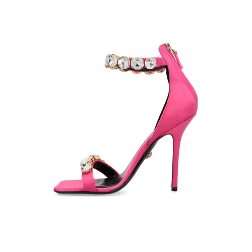VERSACE One Sandals Strap 8,5cm Women's Fuchsia