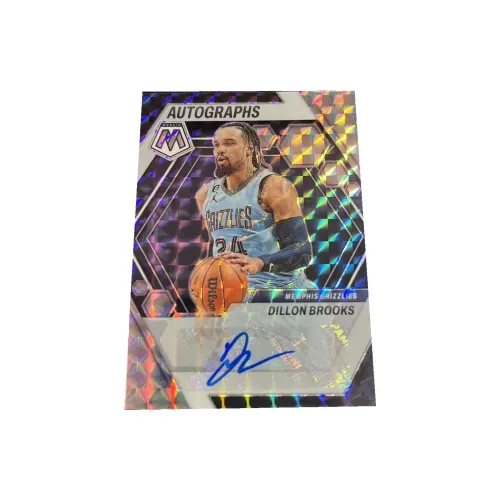 PANINI 22 23 Grizzlies Мозаика Подпись Refractor Dillon Brooks Игрок Карта Карта Товар Access Спортивные карты 1 шт
