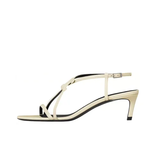 CELINE Triomphe One Ремешок Сандалии 5 см Женские Белые