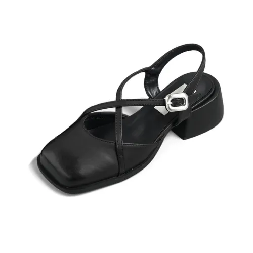 DOLIN COLLECTION Туфли Мэри Джейн с грубым каблуком Женские