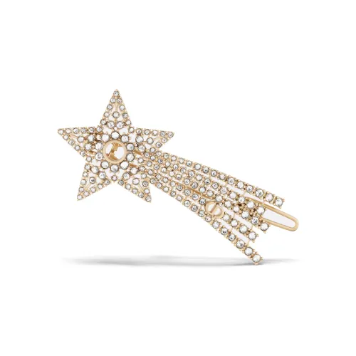 DIOR Металл Кристальный Заколки для волос Женские Золотые