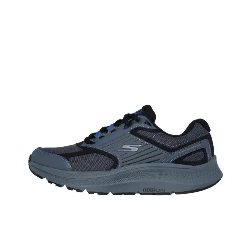 Skechers GO RUN Беговые кроссовки Низкий топ Угольный/Синий Мужской