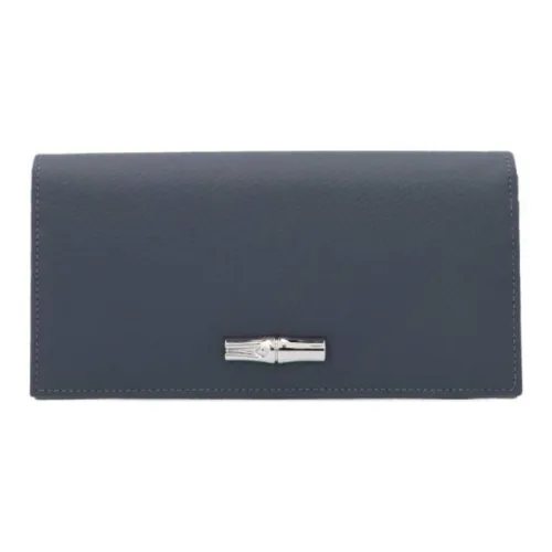 LONGCHAMP Кожа Кошелек Extra Mini Женские Pilot Blue