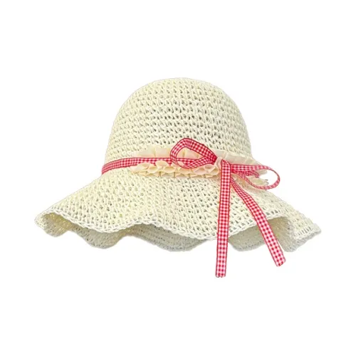 Lanza Французский Cut Out Пасторальный стиль Соломенное плетение Шапки Кепки Головные уборы с защитой от солнца Женские