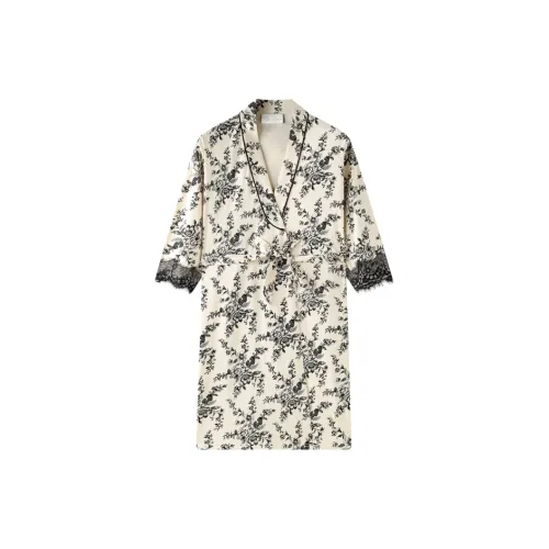 MEONSILL Банные халаты Женские Абрикос