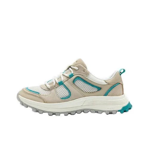 Clarks Низкий Топ Повседневная Обувь Женская Бежевая