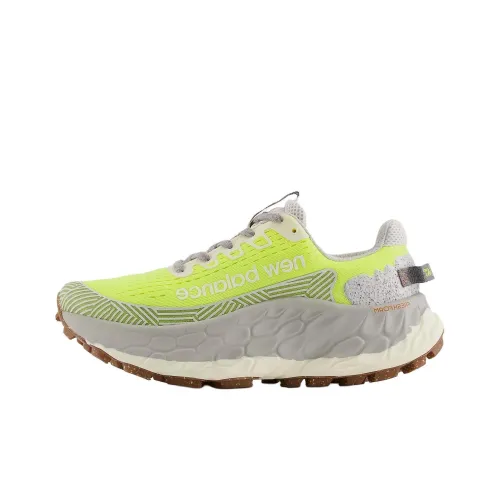 New Balance Fresh Foam X Trail More v3 Амортизация Износостойкий Низкий Топ Беговые кроссовки Женские Зеленый Серый