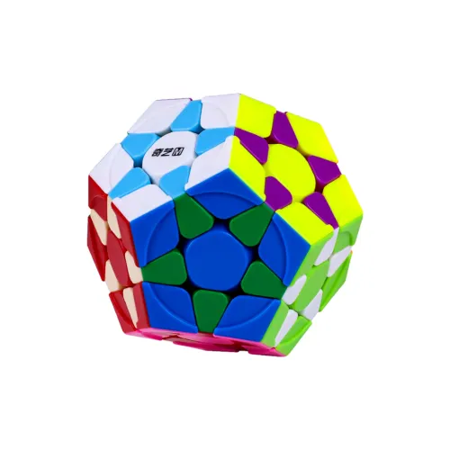 Qiyi 3x3 Многоцветный FIVE Кубик Рубика Кубик Рубика с нерегулярной формой Магнитный Кубик Рубика Додекаэдр Гладкие Игрушки