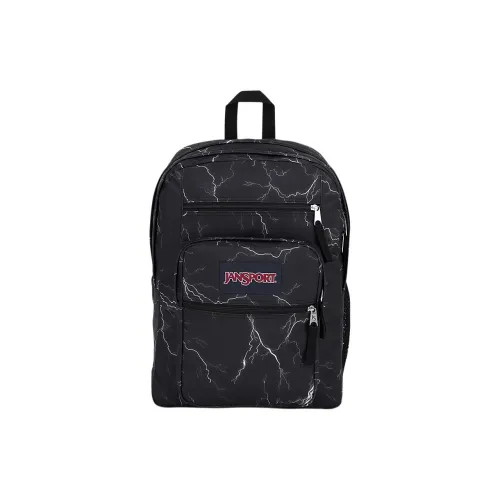 Jansport Переработанный полиэстер рюкзак большой унисекс черный белый